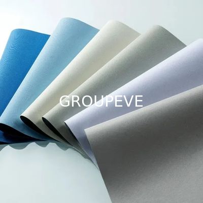 comprar Plain Water Proof High Flatness 380GSM 3M Width Polyester Roller Blinds Fabric for French Window Fabricação em linha