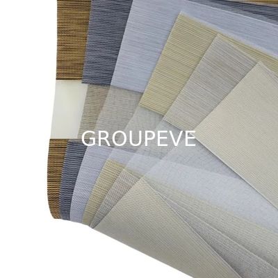 comprar 425GSM Zebra Blinds Fabric with 1 Roll MOQ and Customizable Color for Office or Home Sunshade Fabricação em linha