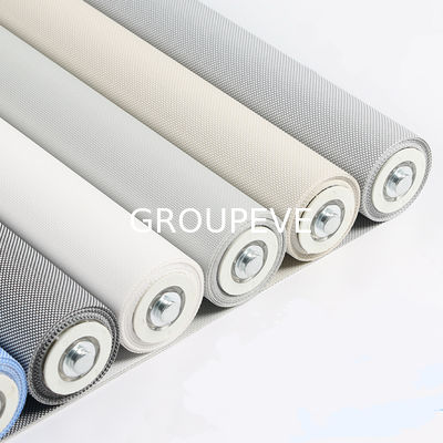comprar 430GSM Transparent Fire Proof Retardant Sun Shade Fabric with 2/2.5/3m Width Fabricação em linha