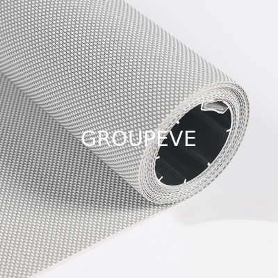 comprar Transparent 430GSM PVC Sunscreen Fabric Roller Blinds with 2/2.5/3m Width for Outdoor Shade Fabricação em linha