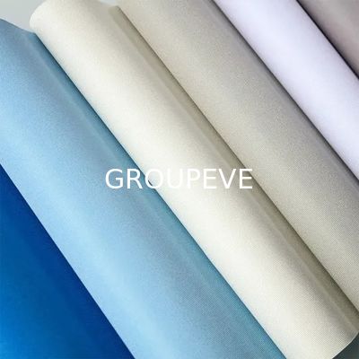 comprar 340GSM Blackout Roller Shade Fabric for French Window with Upper Open Mechanism Fabricação em linha