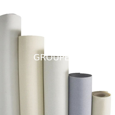 comprar 5% Openness Factor 470GSM Polyester PVC Sunscreen Fabric 2/2.5/3m Width for Hotel Office Fabricação em linha