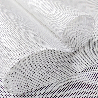 Bom preço. chama de 0.45mm - o PVC retardador revestiu Mesh Fabric For Windows on-line