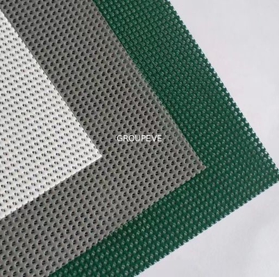 Bom preço. O PVC 100m/R amarelo preto branco revestiu o poliéster Mesh Fabric Antistatic on-line