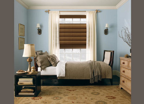 Bom preço. O escurecimento exterior Roman Blinds Fabric For Window do jardim cega on-line