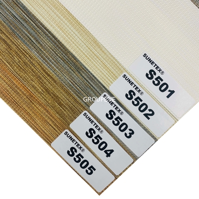 Bom preço. Tela ajustável clara das cortinas de rolo da zebra dia e noite on-line