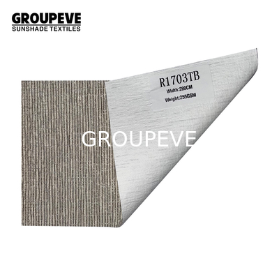 Bom preço. Rolo 100% motorizado jacquard do poliéster da parte alta Roman Shades Smart Semi Blackout on-line