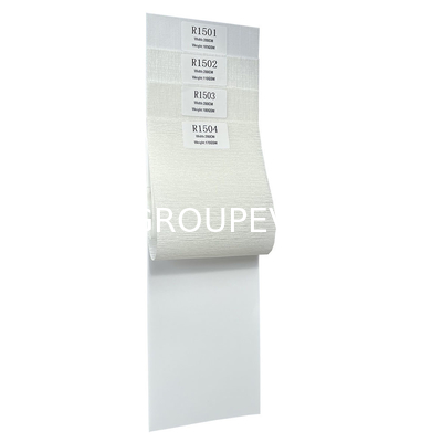 Bom preço. 1ply motorizou semi a janela Roman Blinds Shades Fabric do escurecimento 2m 40m 220gsm on-line