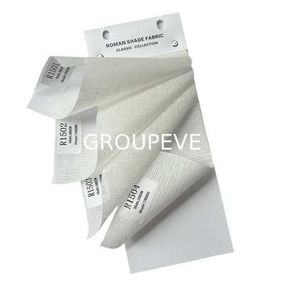 Bom preço. Gráfico 100% Poliéster Persianas Romanas Janela Blind Roller Tecido Entre Vidro Integral Semi Blackout on-line