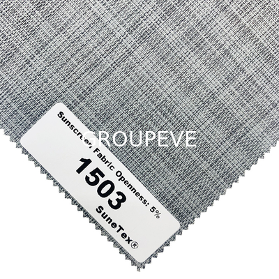 Bom preço. Jacquard à prova de fogo 5% de abertura Roller Blind Tecido protetor solar para decoração doméstica on-line