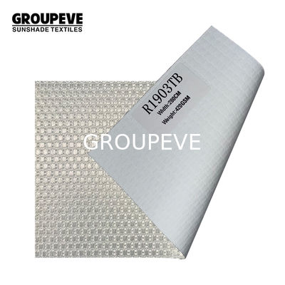 Bom preço. High End White Coated 100% Polyester Blackout Roman Shades Blinds Fabrics For Modern Home Decoration on-line