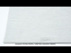 Jacquard 100% do poliéster do escurecimento e tela revestida branca de formação de espuma das cortinas de rolo para o escritório