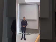 Tela 6 x 50 CE ROSH da proteção solar do poliéster do PVC 29% da abertura 1% 71%