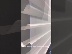 O rolo superior protege semi a zebra da proteção solar do escurecimento cega a tela para a casa