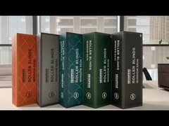 Tecidos para persianas de vidro de revestimento branco 100% escurecido